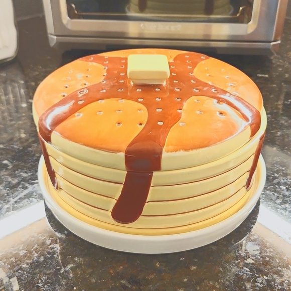 Kitchen Vintage Ceramic Pancake Warmer Poshmark